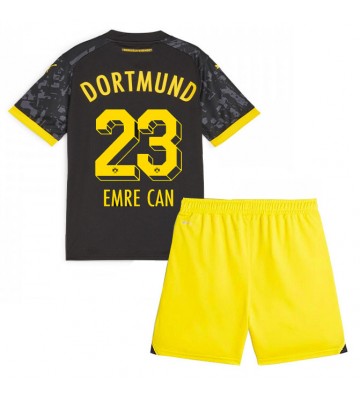 Maillot de foot Borussia Dortmund Emre Can #23 Extérieur enfant 2023-24 Manches Courte (+ pantalon court)